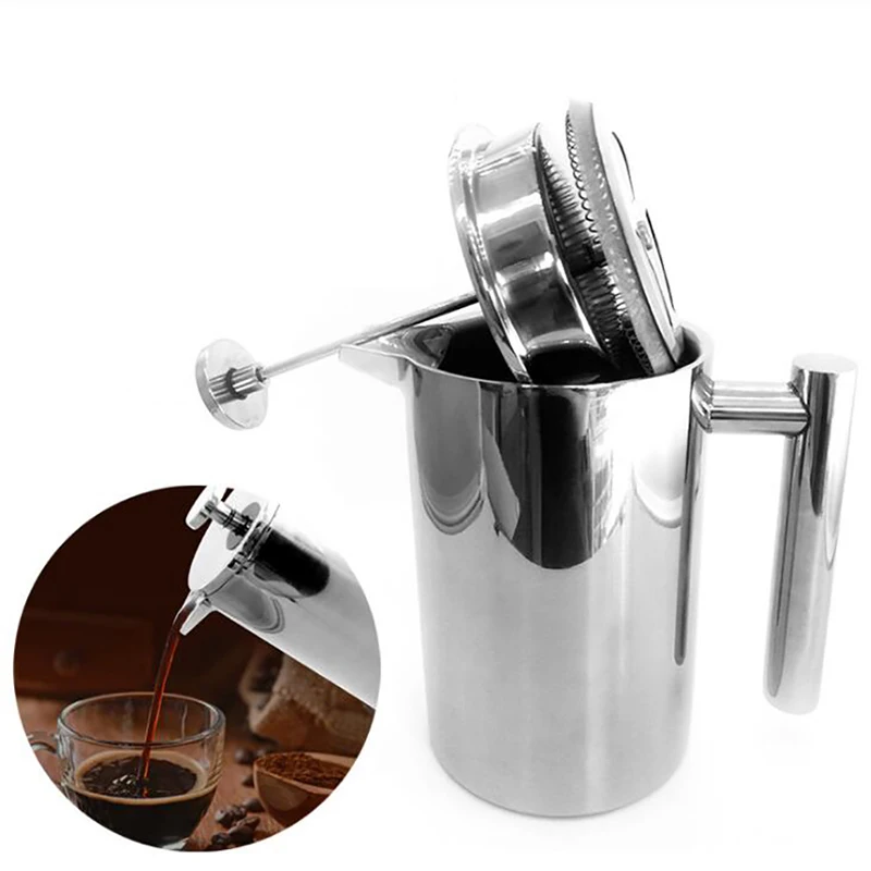 Coffee Equipment For Camping - Pembuat Kopi French Press Berinsulasi Dinding