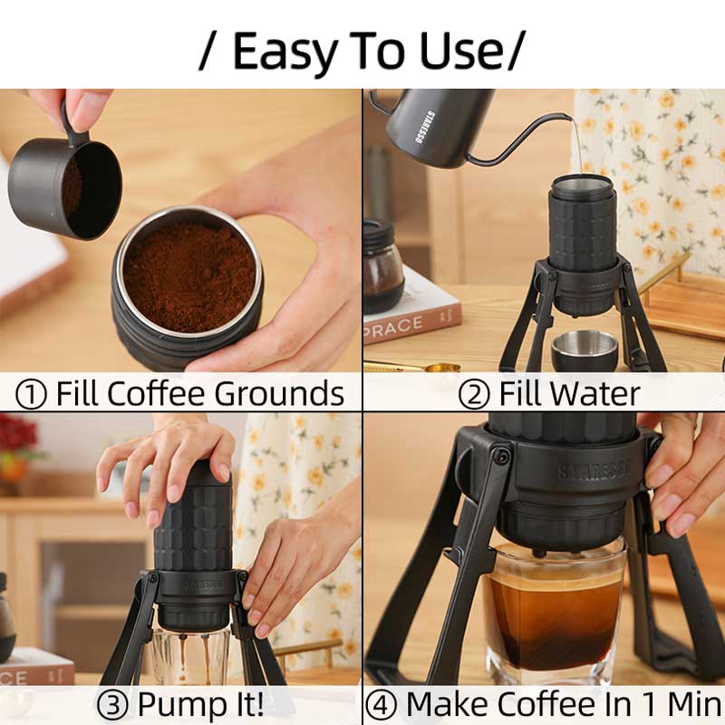 STARESSO Mirage SP300 Plus pem - Coffee Equipment For Camping ulasan dan harga